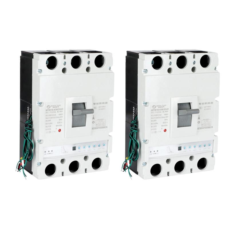 MT-M1 630A Digital Electronic MCCB, 3/4P, 50kA, Microprocessor-Controlled