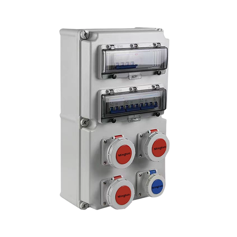 IP67 32A 380V Industrial Waterproof Socket Box – Stainless Steel Enclosure